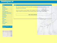 Tablet Screenshot of dominguez.nl